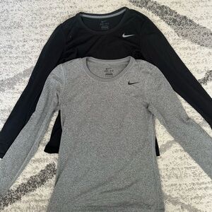 SOLD Nike Longsleeve Shirts (bundle of 2)